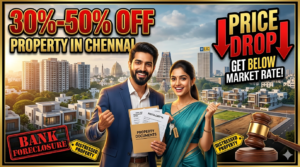 Read more about the article How to Buy Property Below Market Rate in Chennai (with 30-50% Discount)