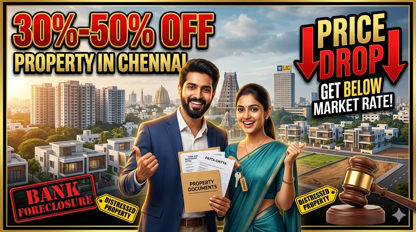 How to Buy Property Below Market Rate in Chennai