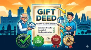Read more about the article How to Draft a Gift Deed for Property Transfer – Quick & Legally Valid