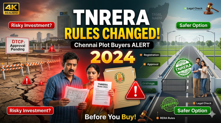 Chennai Plot Buyers Alert TNRERA Revised Rules 2024