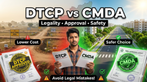 Read more about the article DTCP vs CMDA Chennai: Approvals, Legality & Safety Guide