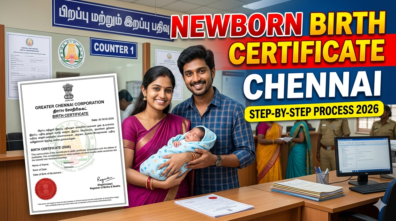 How to Apply for a Newborn Baby Birth Certificate in Chennai