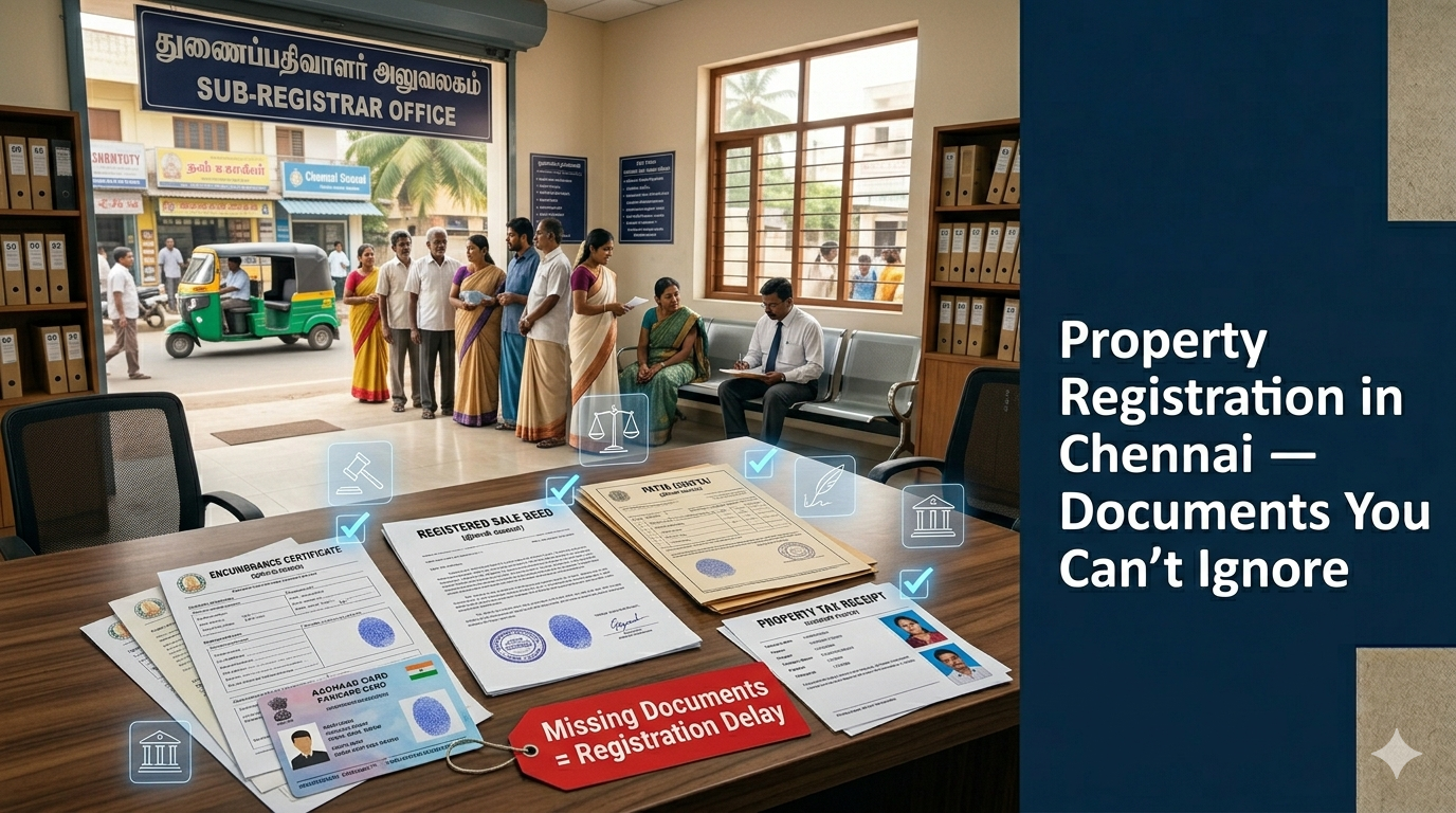 Property Registration in Chennai — Documents You Can’t Ignore